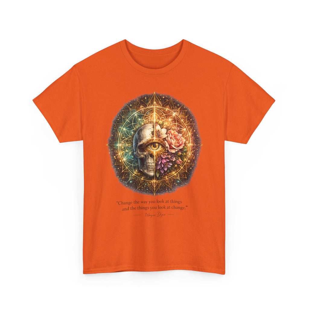 Wayne Dyer Quote T-Shirt — "Change the Way You Look at Things"