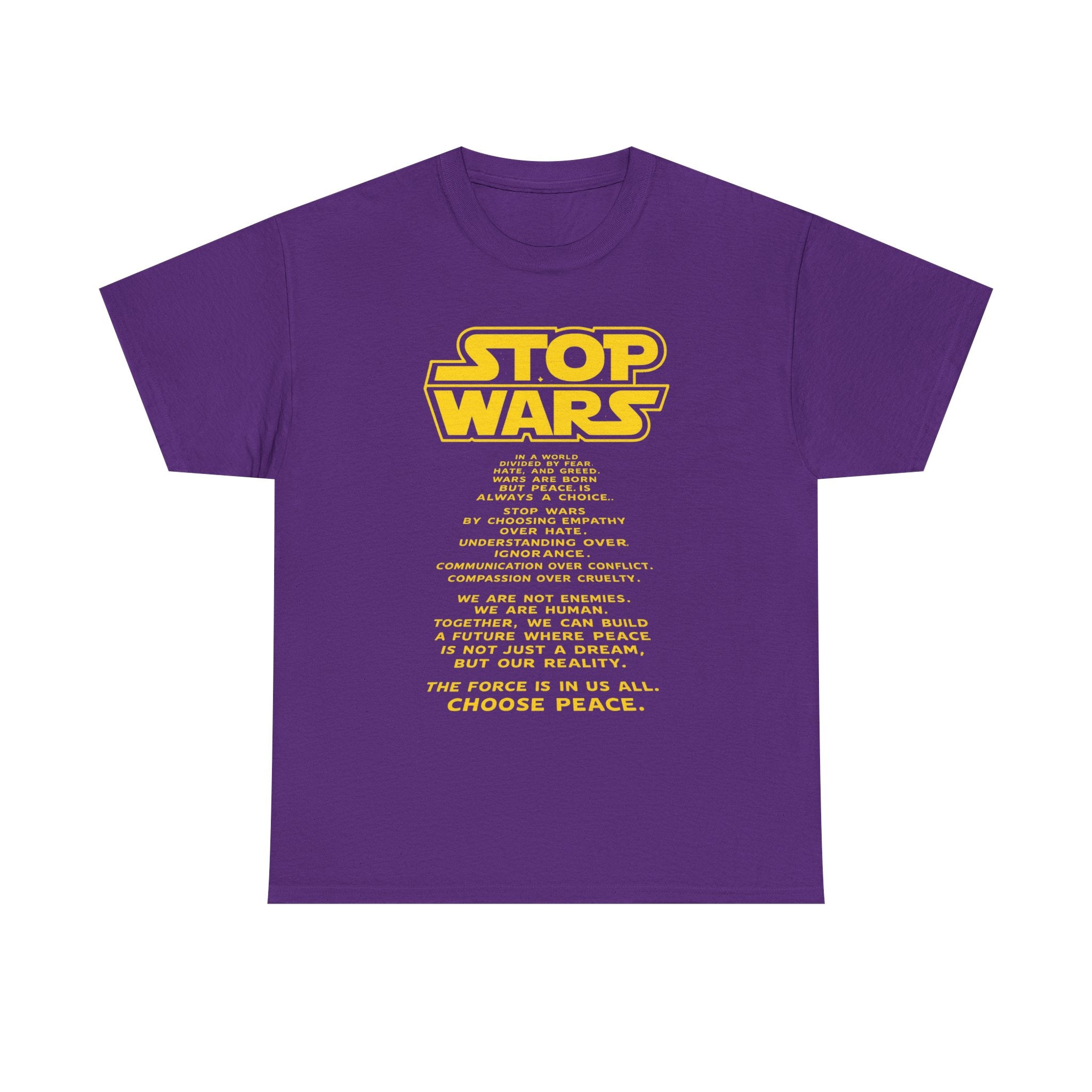 Stop Wars Peace Tee