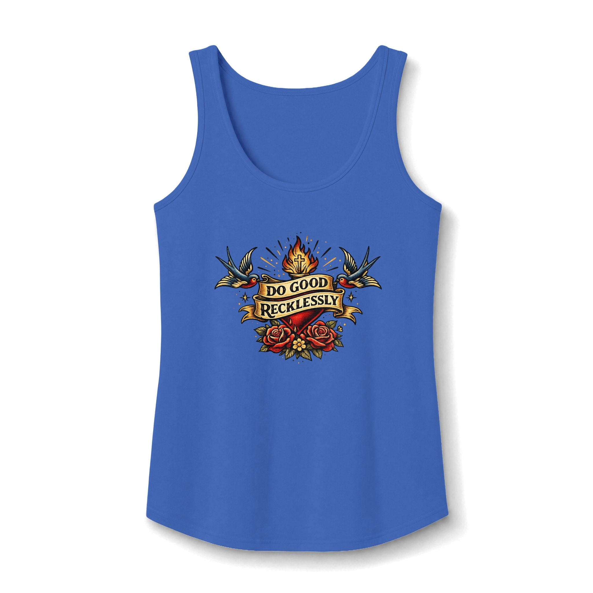 Do Good Recklessly Floral Tank Top