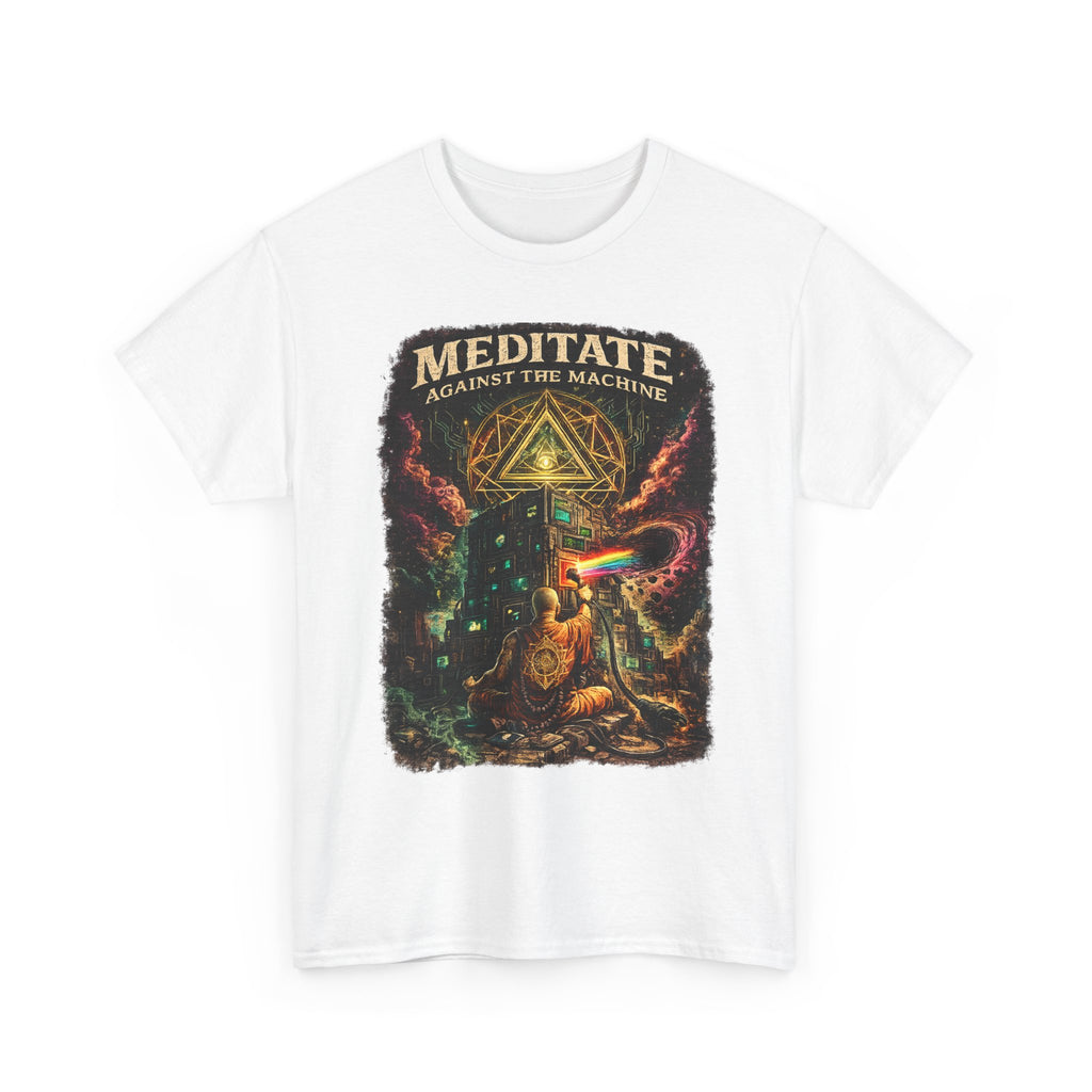 Meditate Against the Machine Tee