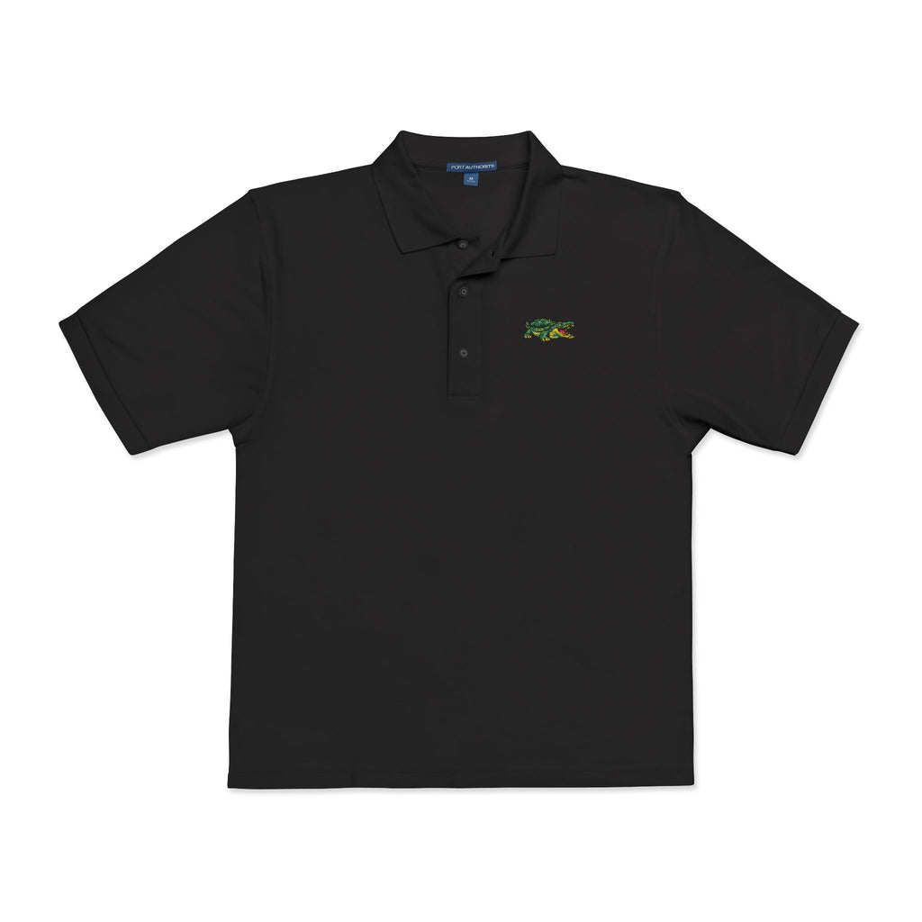 Croc Twist Embroidered Polo