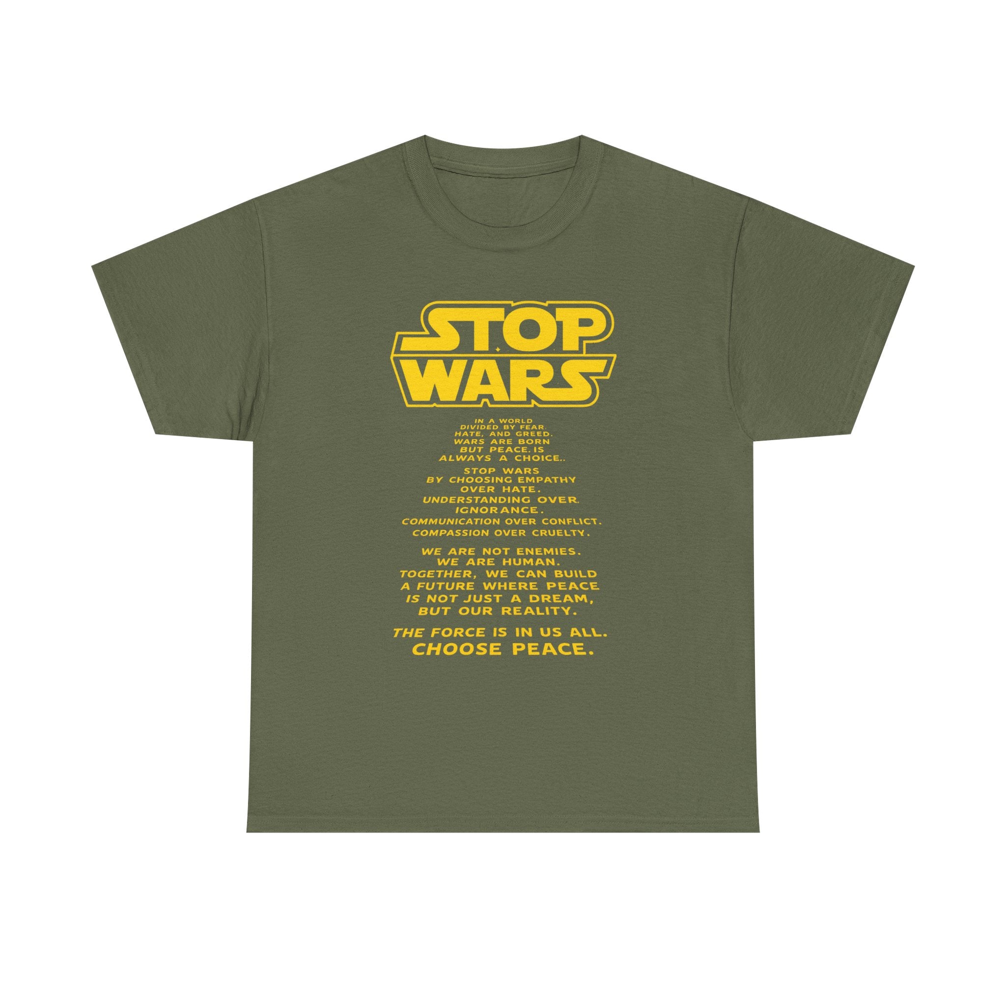 Stop Wars Peace Tee