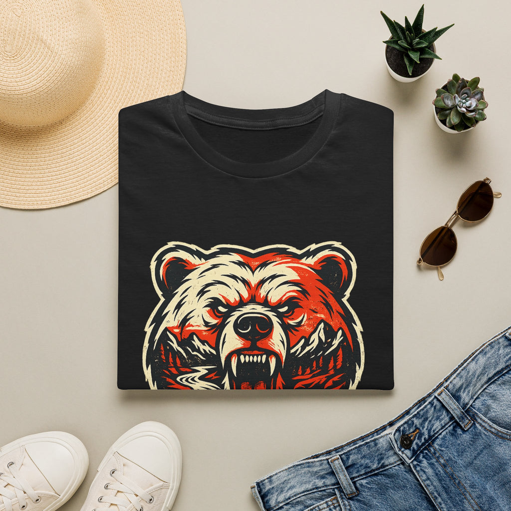 Untamed & Unbothered Bear Graphic Tee