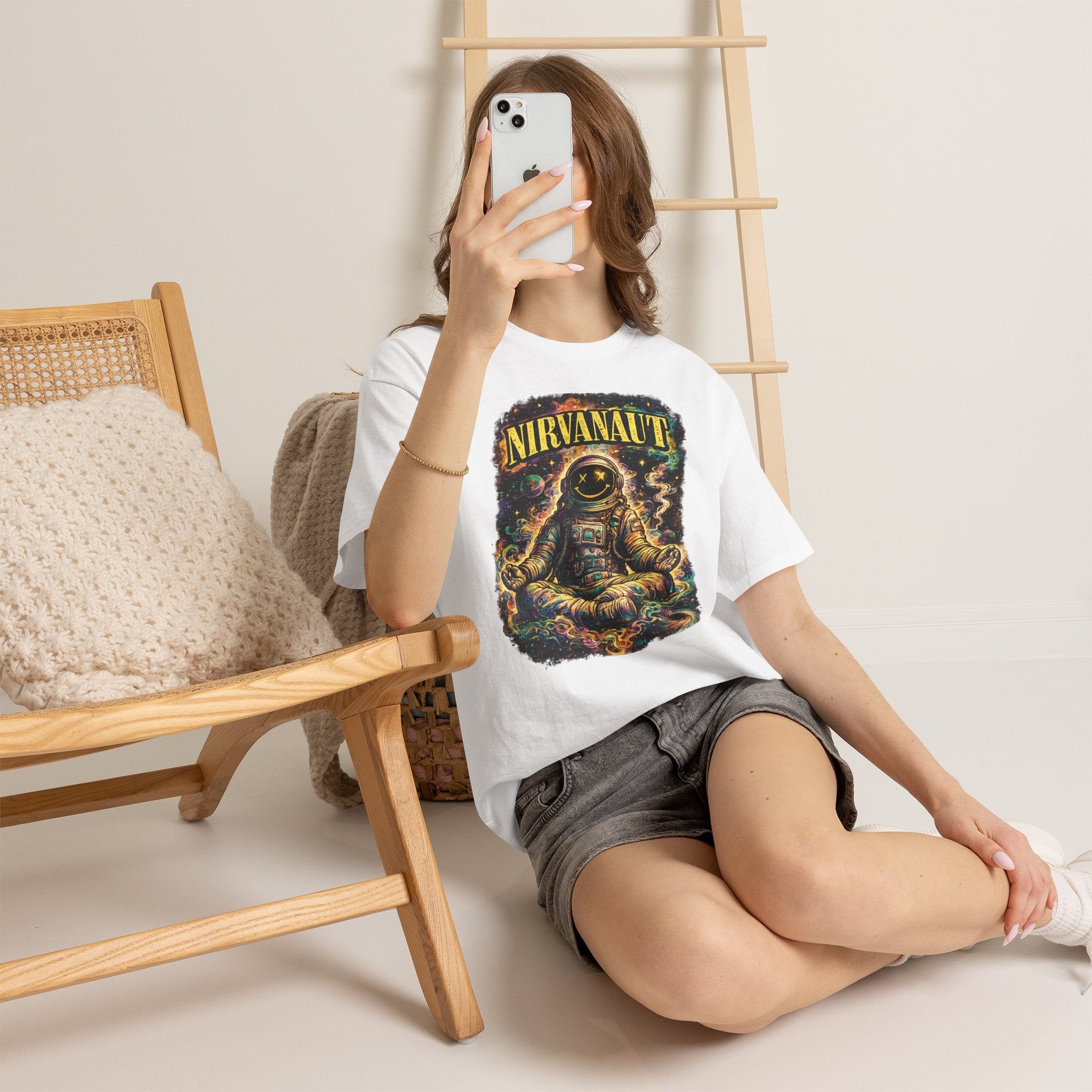 Nirvanaut Astronaut Graphic Tee