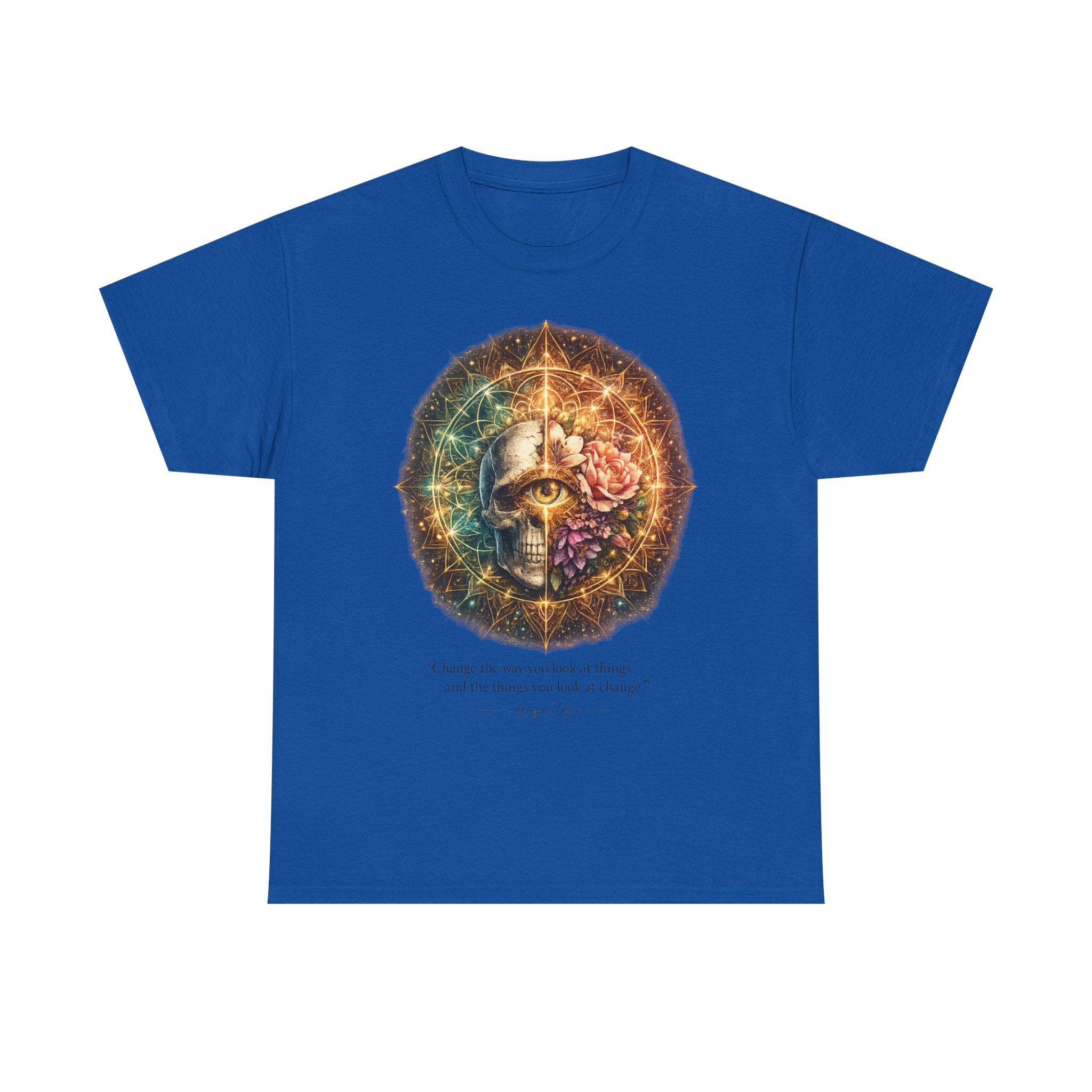 Wayne Dyer Quote T-Shirt — "Change the Way You Look at Things"