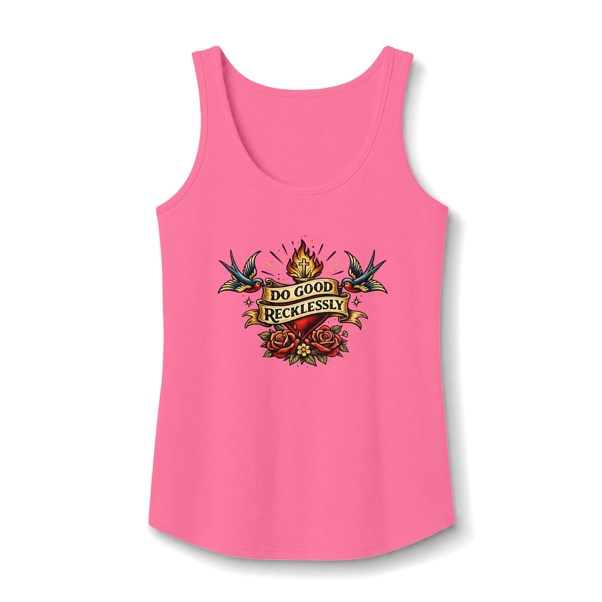 Do Good Recklessly Floral Tank Top