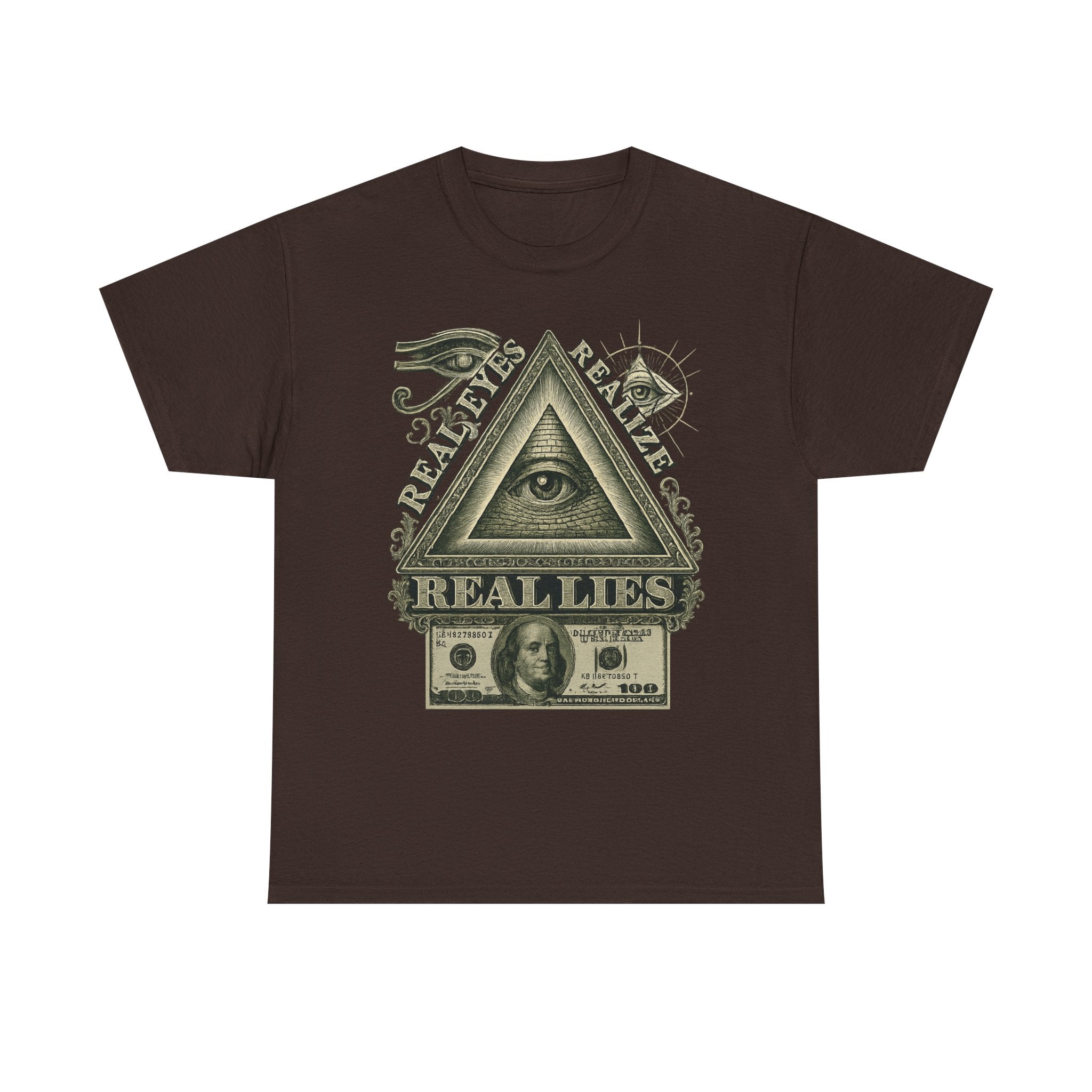 Eye of Providence Money-Style Graphic Tee — Vintage Currency Spiritual Streetwear