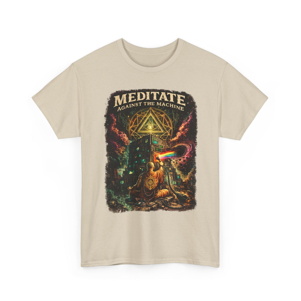 Meditate Against the Machine Tee