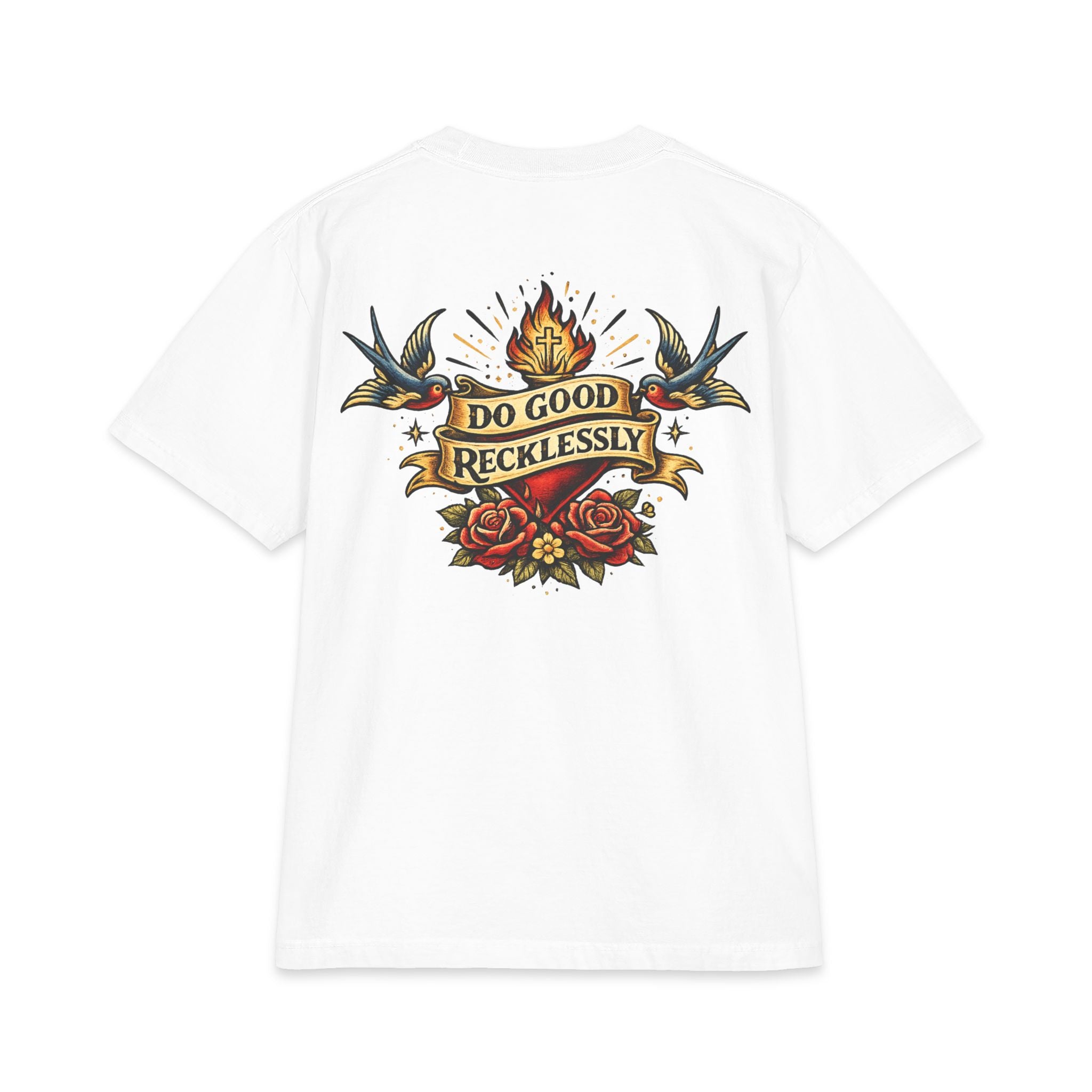 Do Good Recklessly Two-Sided Tattoo T-Shirt