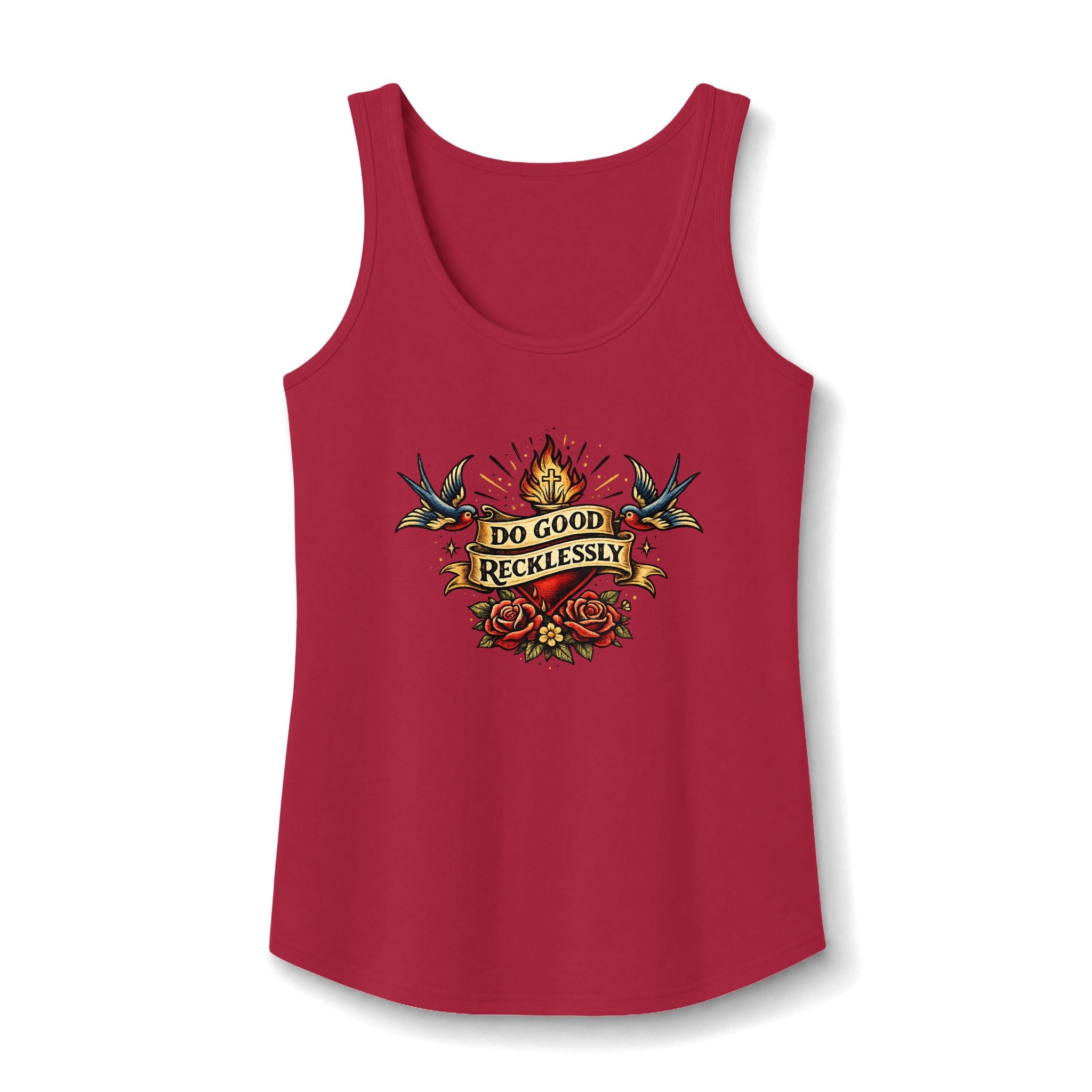 Do Good Recklessly Floral Tank Top
