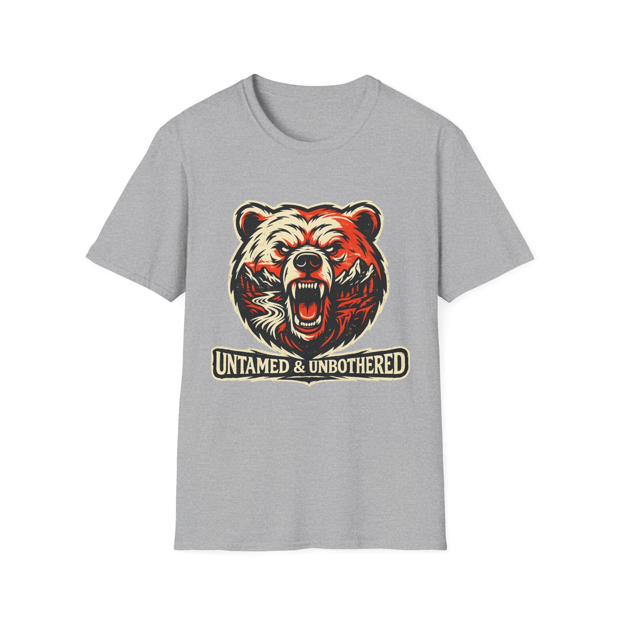 Untamed & Unbothered Bear Graphic Tee