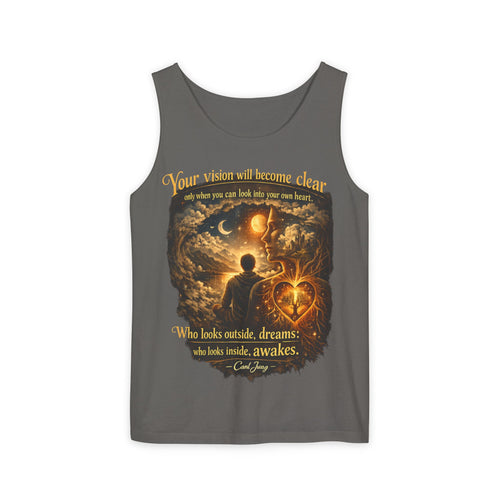 Carl Jung Spiritual Awareness Tank Top — Jungian Psychology Quote Tee