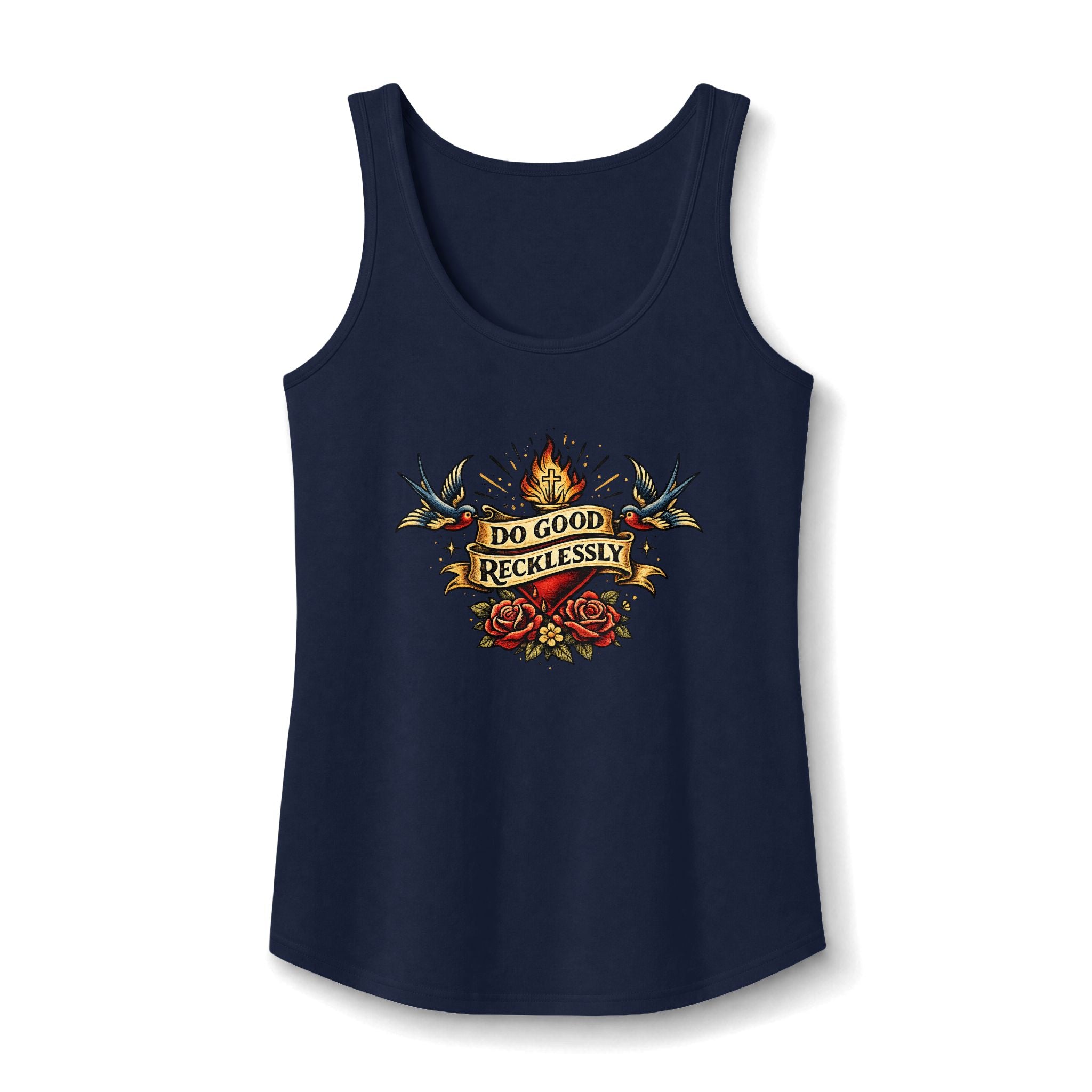 Do Good Recklessly Floral Tank Top
