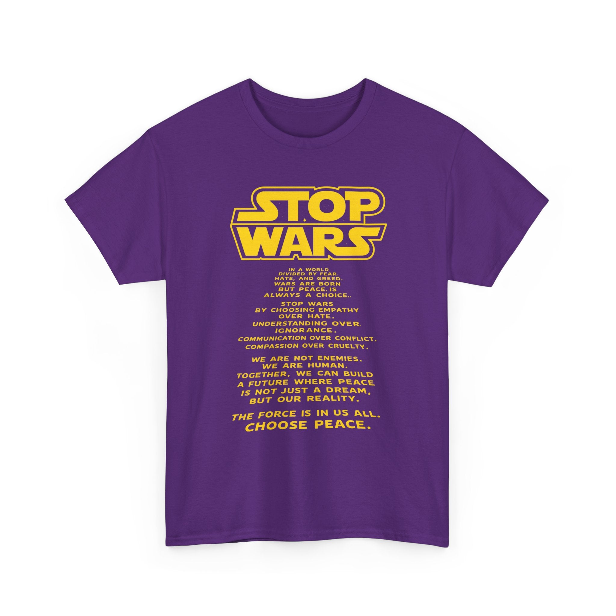 Stop Wars Peace Tee