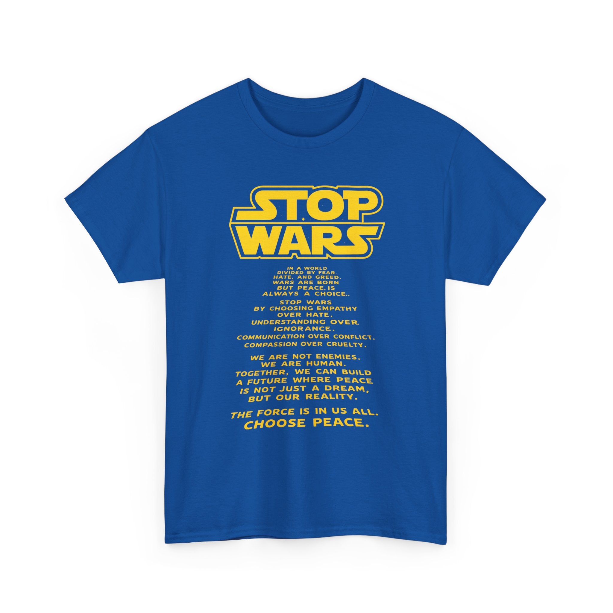 Stop Wars Peace Tee