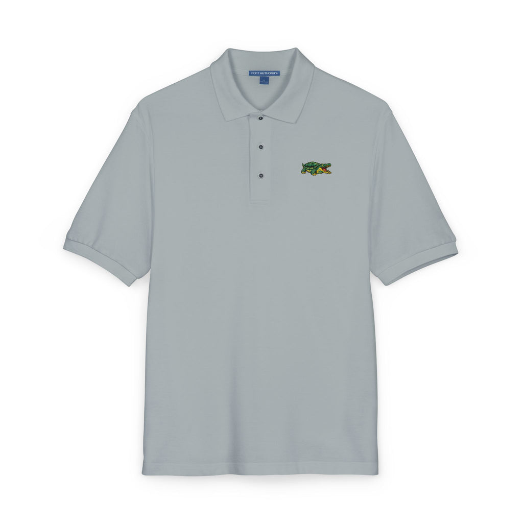 Croc Twist Embroidered Polo