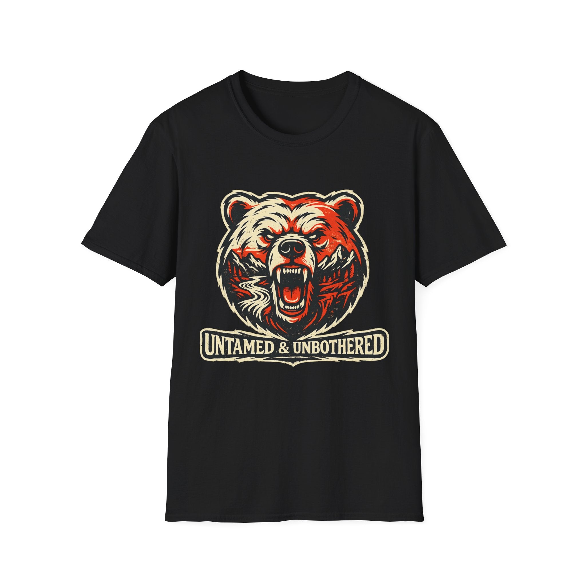 Untamed & Unbothered Bear Graphic Tee