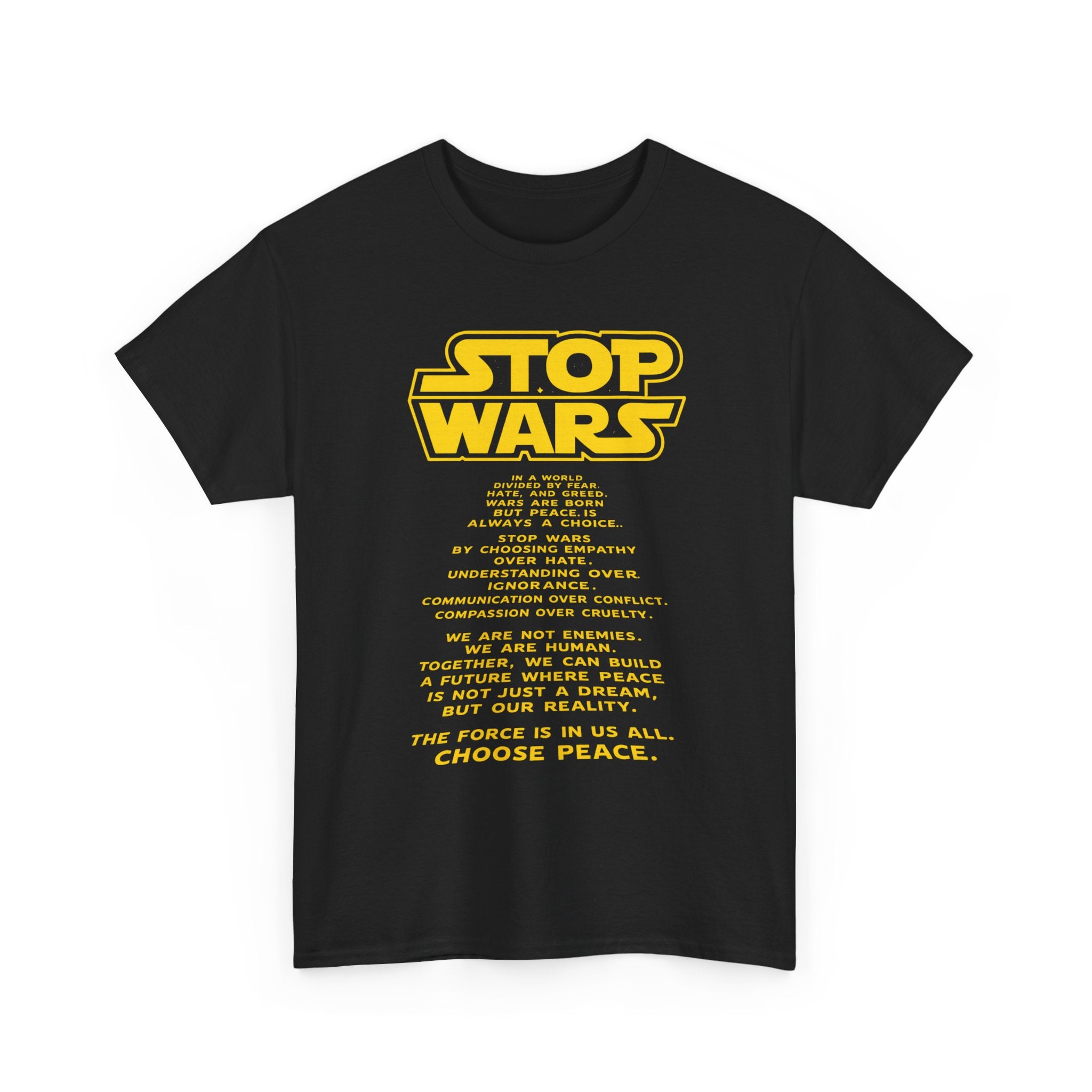 Stop Wars Peace Tee