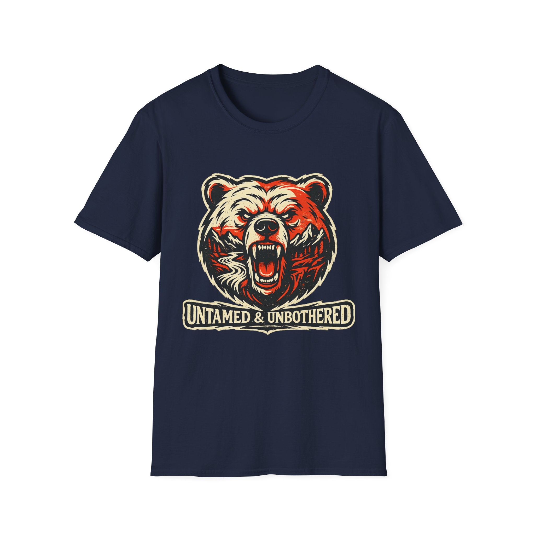 Untamed & Unbothered Bear Graphic Tee