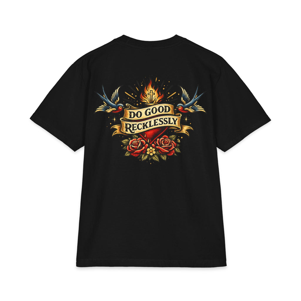 Do Good Recklessly Two-Sided Tattoo T-Shirt