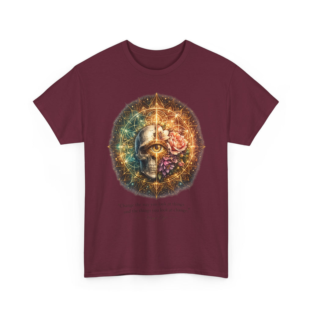 Wayne Dyer Quote T-Shirt — "Change the Way You Look at Things"