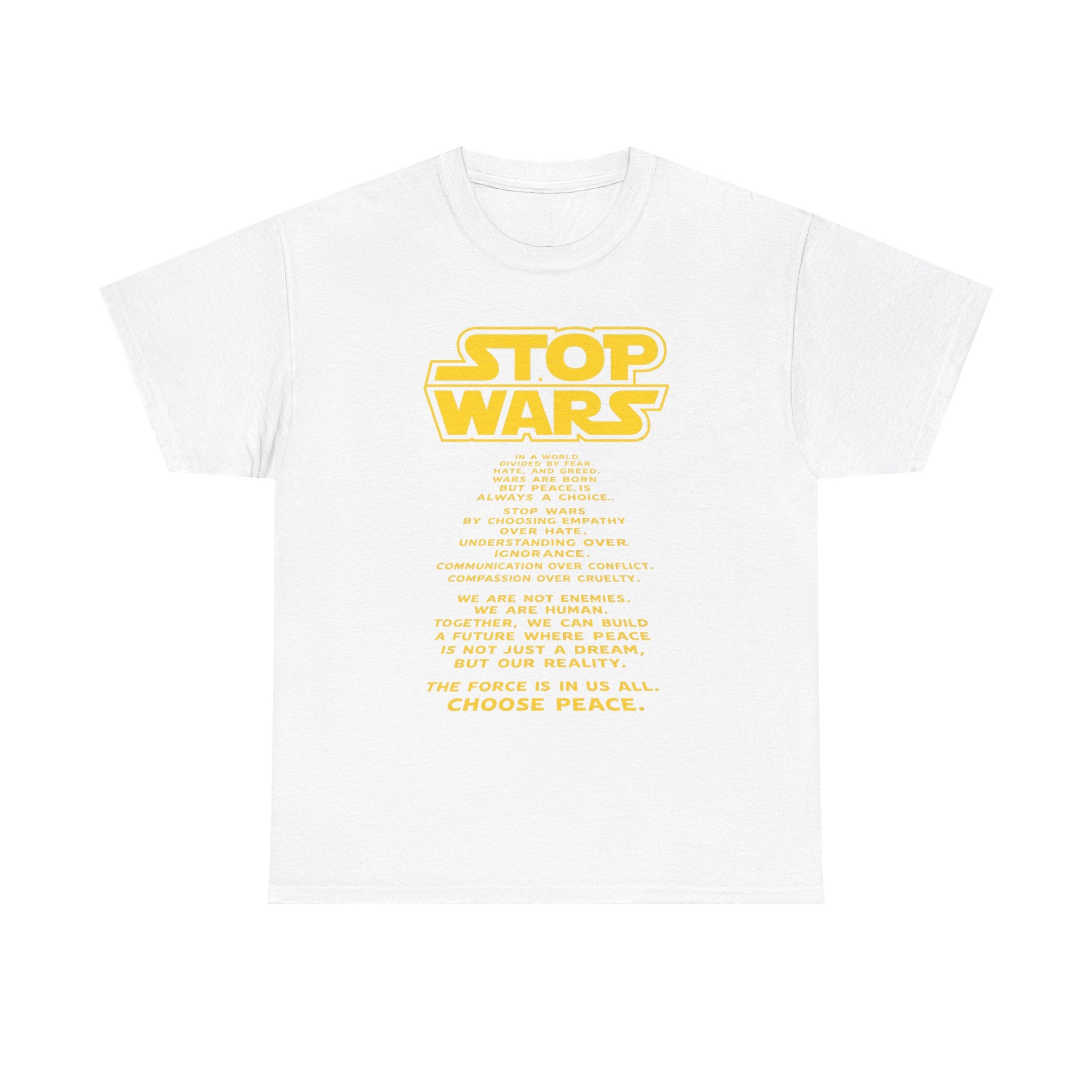 Stop Wars Peace Tee