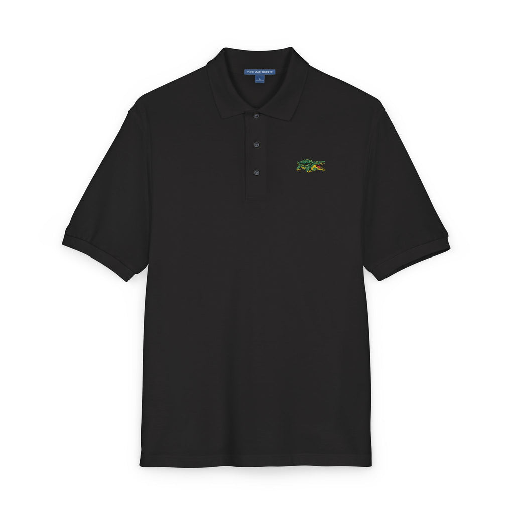 Croc Twist Embroidered Polo