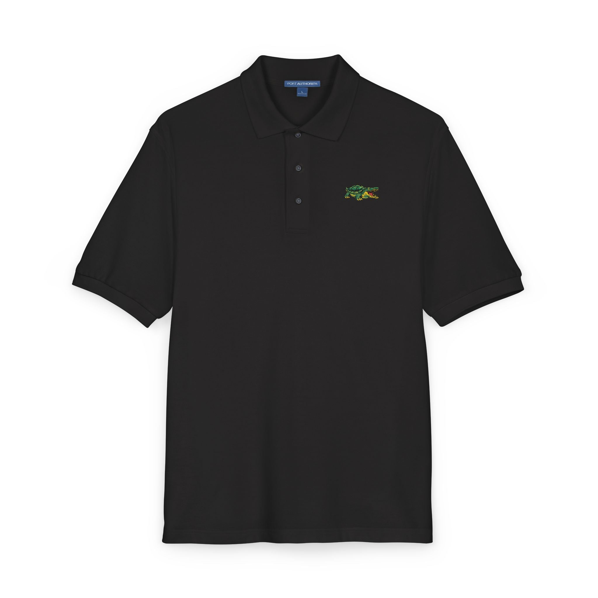 Croc Twist Embroidered Polo