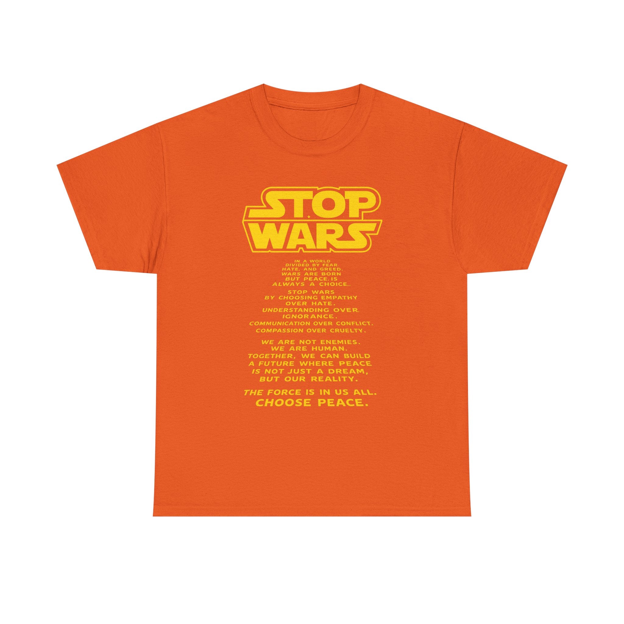 Stop Wars Peace Tee