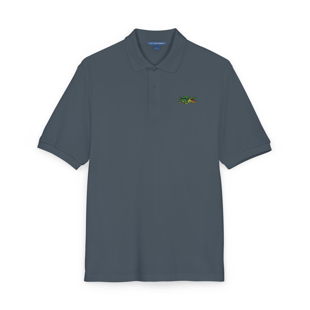 Croc Twist Embroidered Polo