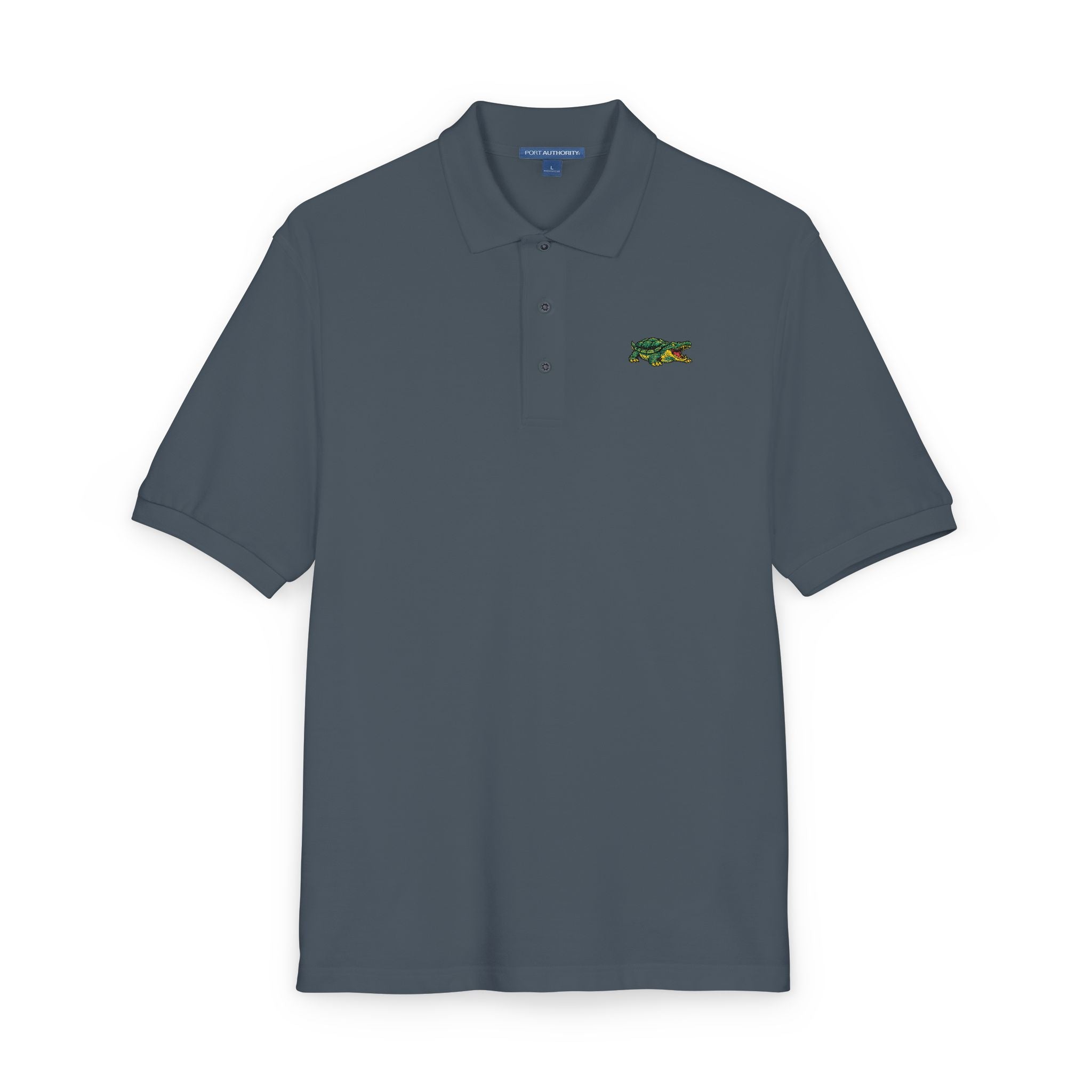 Croc Twist Embroidered Polo