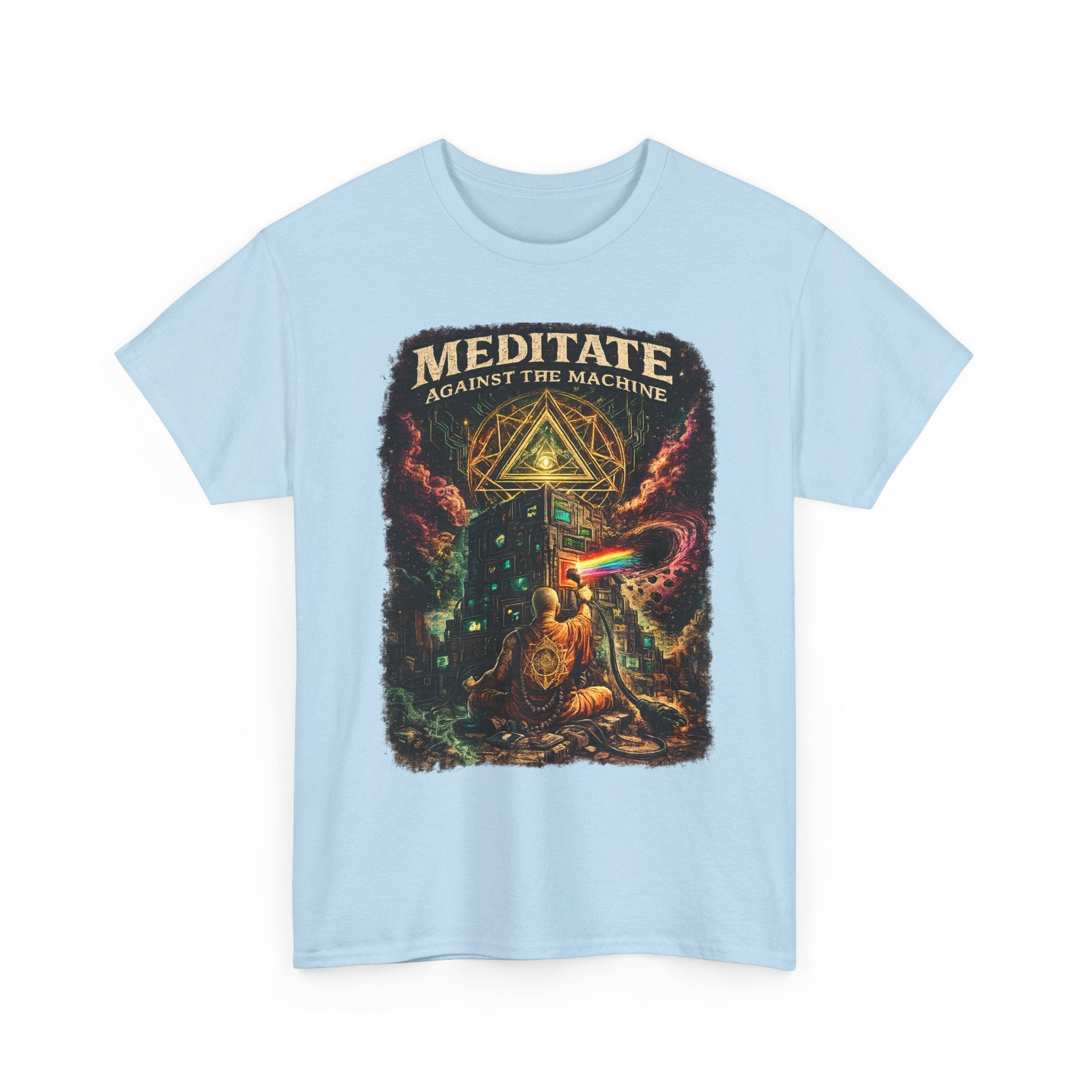 Meditate Against the Machine Tee