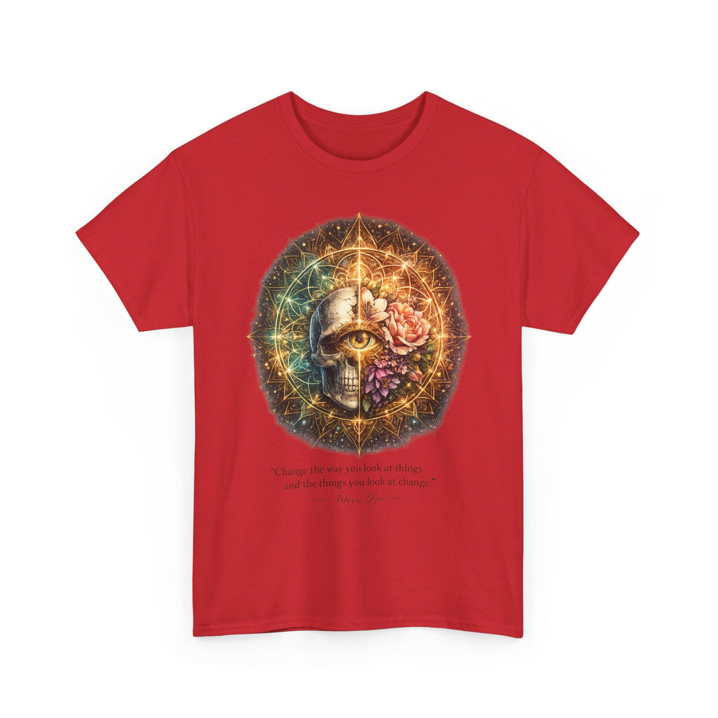 Wayne Dyer Quote T-Shirt — "Change the Way You Look at Things"