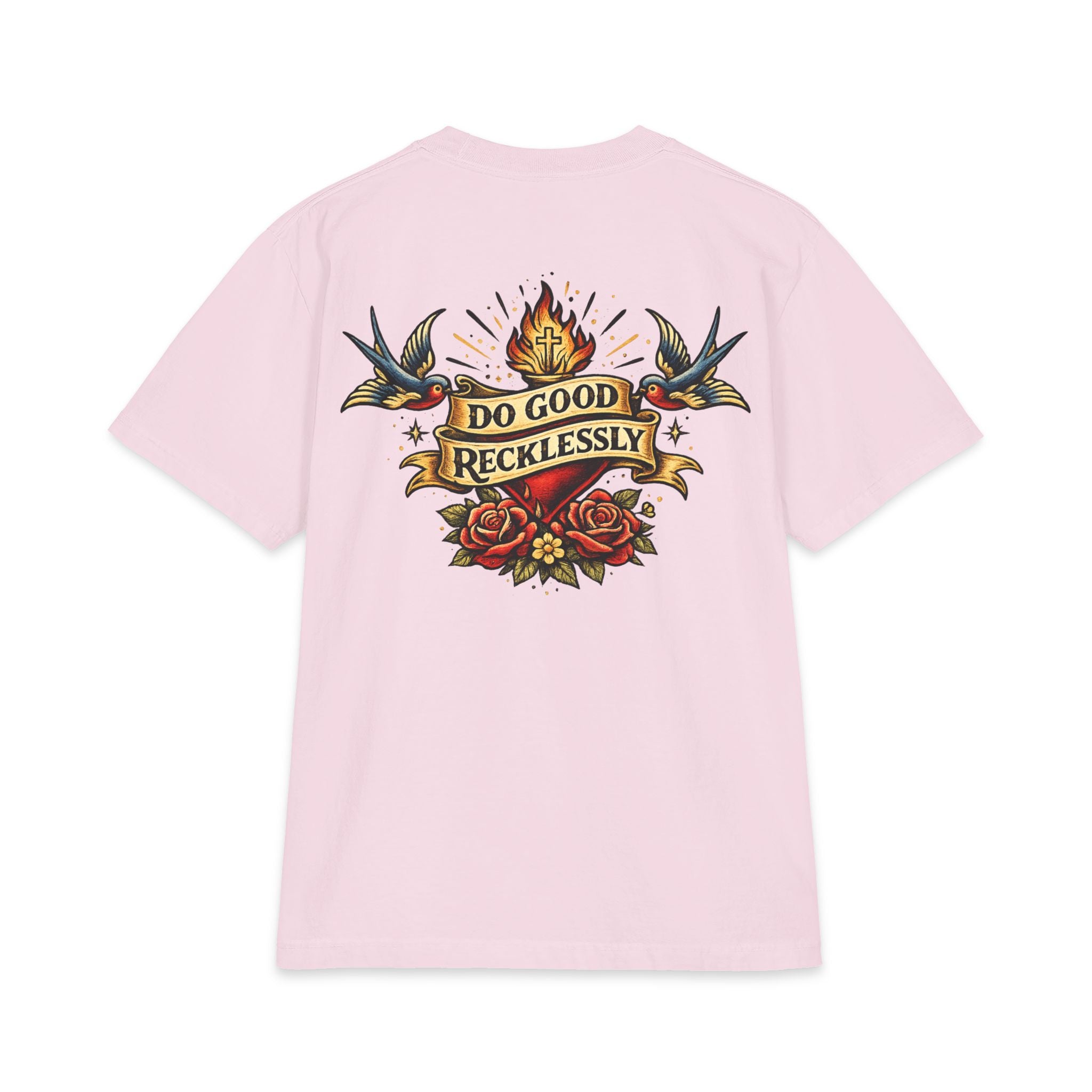 Do Good Recklessly Two-Sided Tattoo T-Shirt
