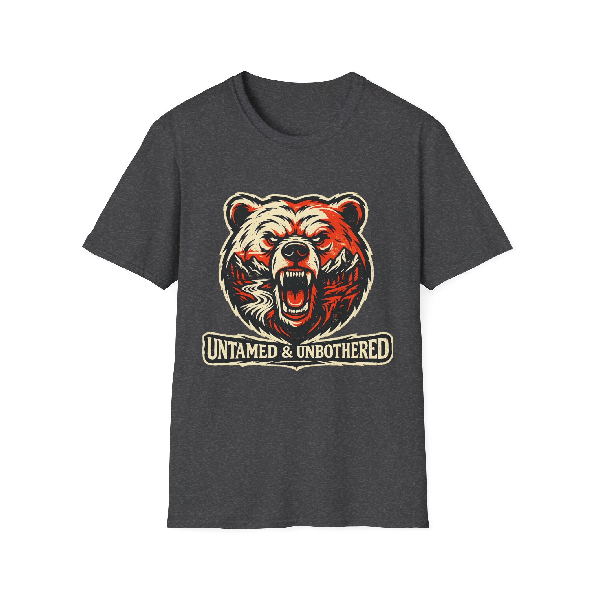 Untamed & Unbothered Bear Graphic Tee