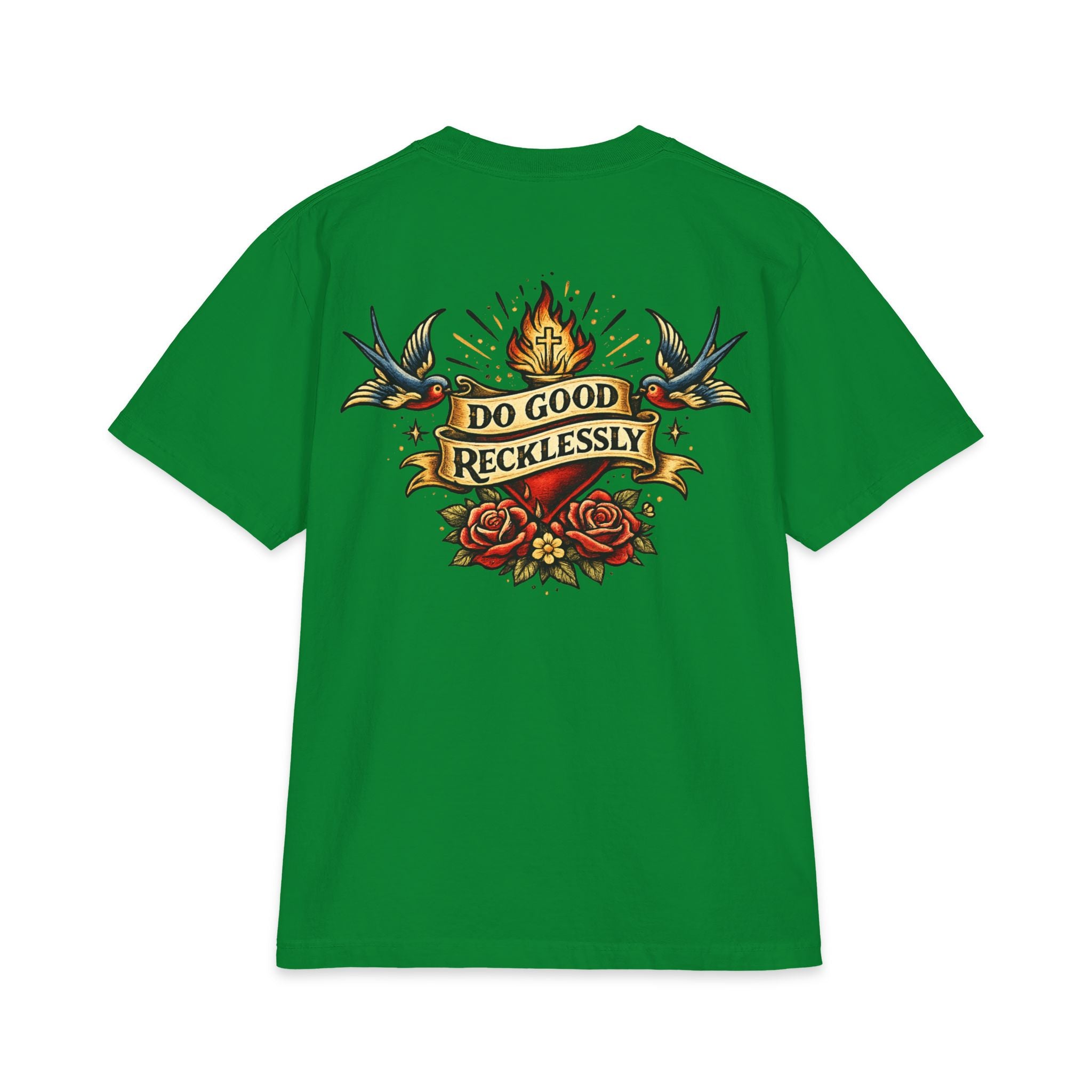 Do Good Recklessly Two-Sided Tattoo T-Shirt