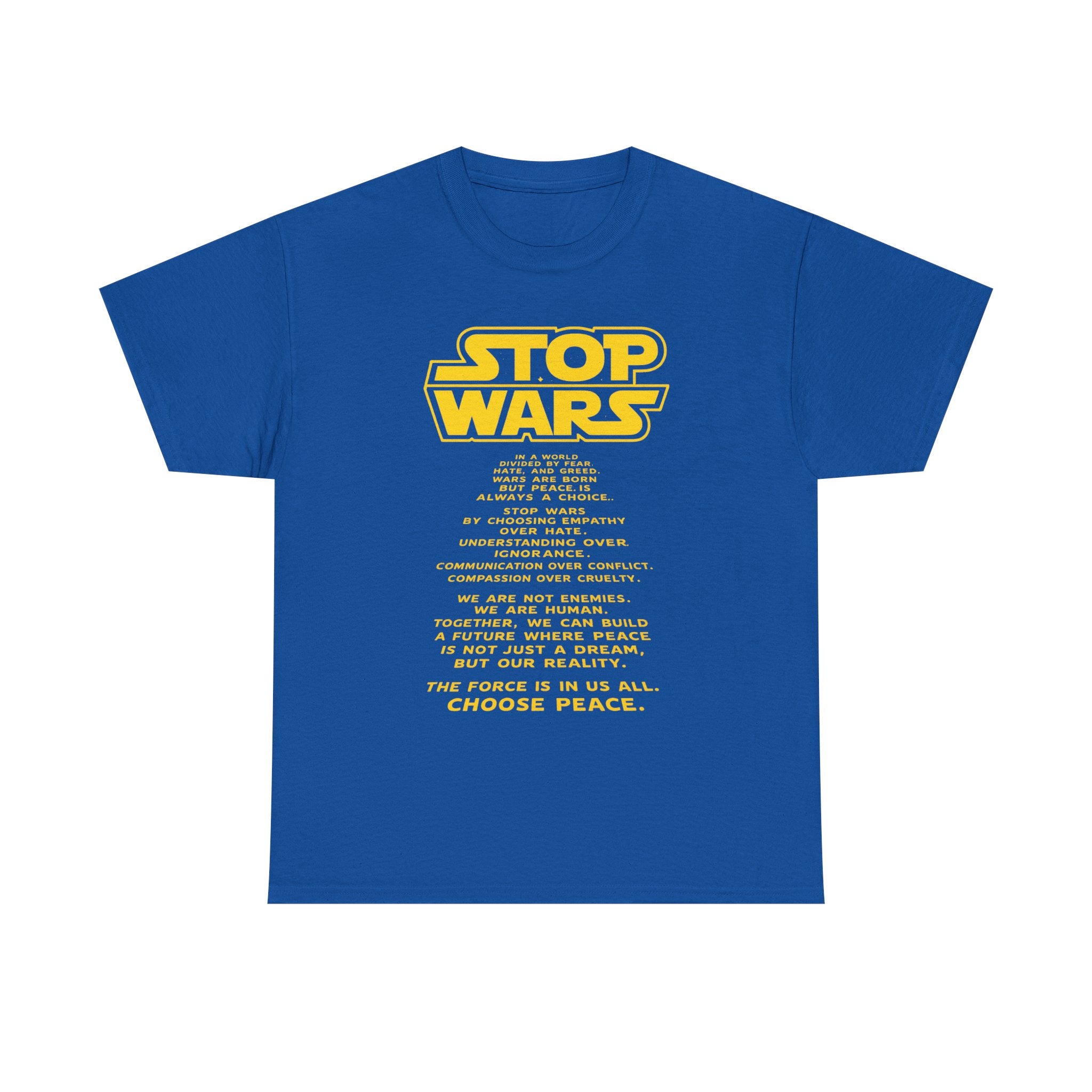 Stop Wars Peace Tee