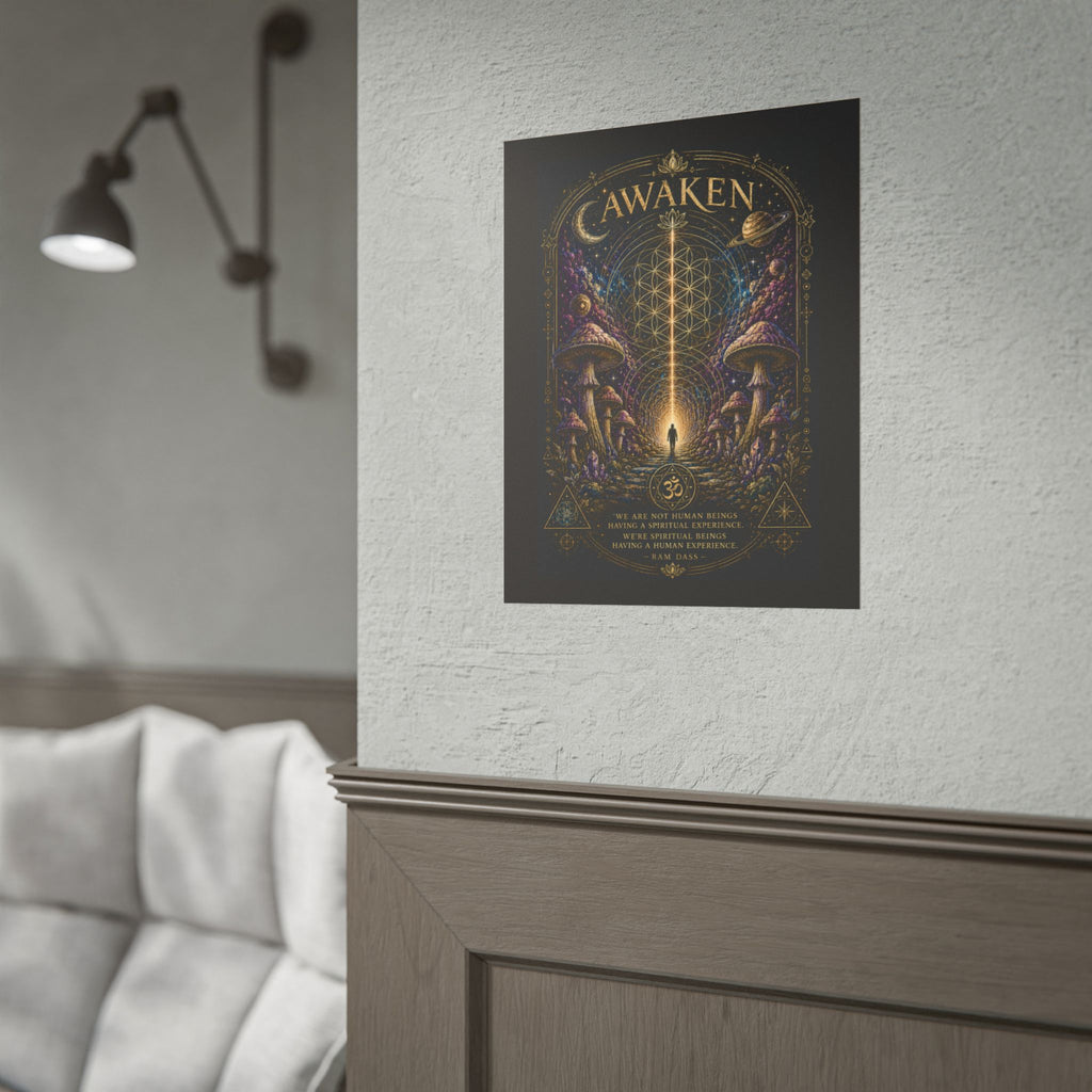 Awaken Mushroom Gateway Poster