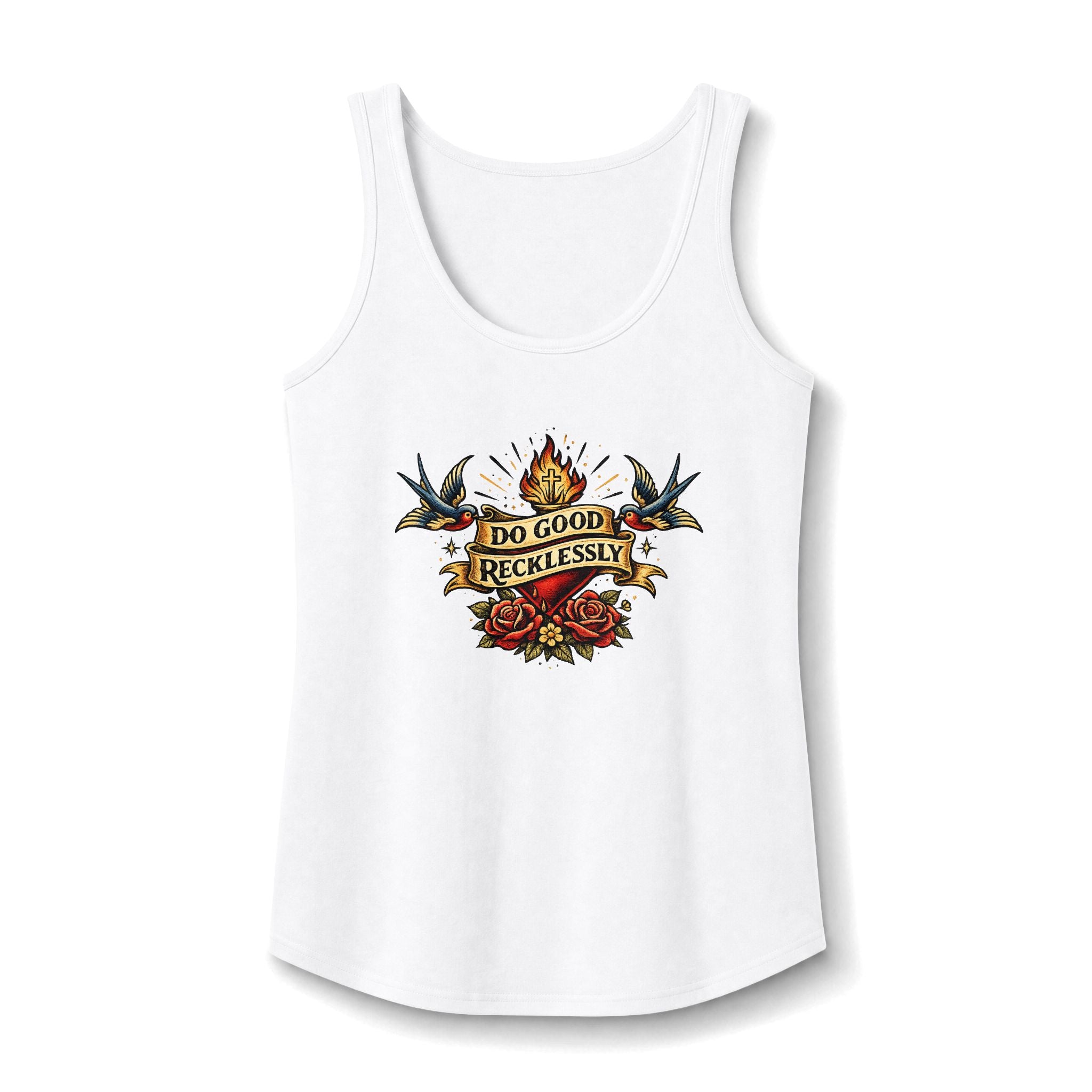 Do Good Recklessly Floral Tank Top