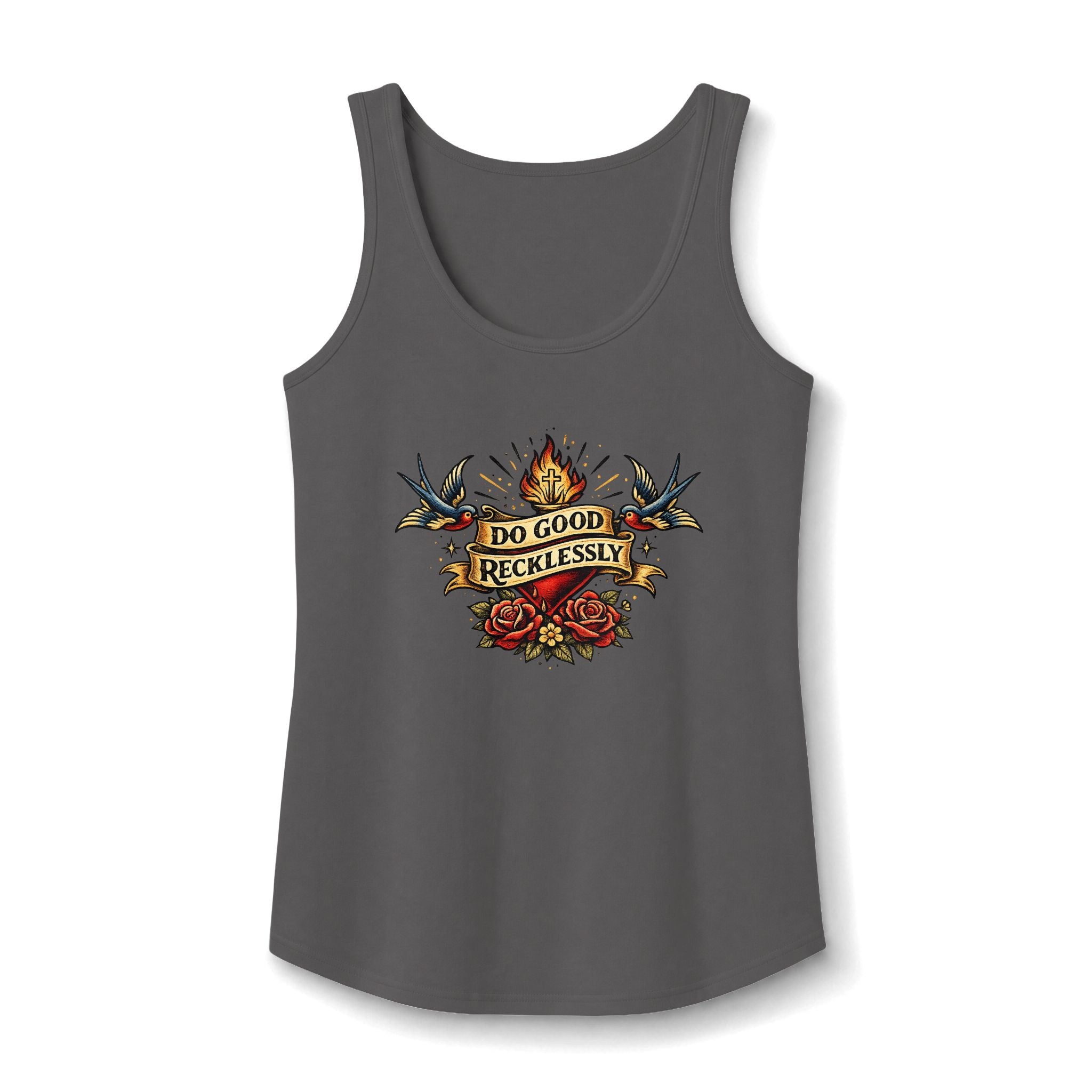 Do Good Recklessly Floral Tank Top