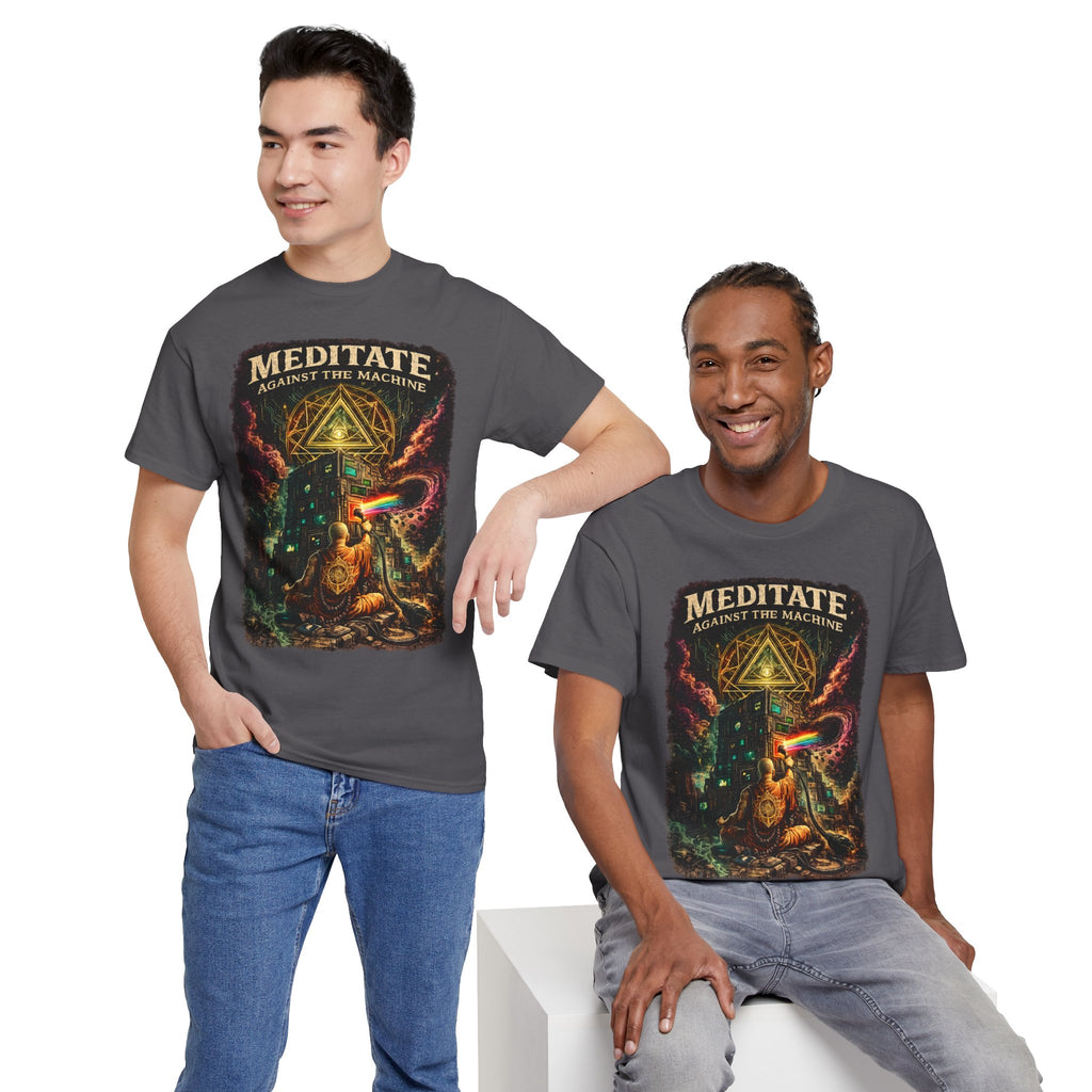 Meditate Against the Machine Tee