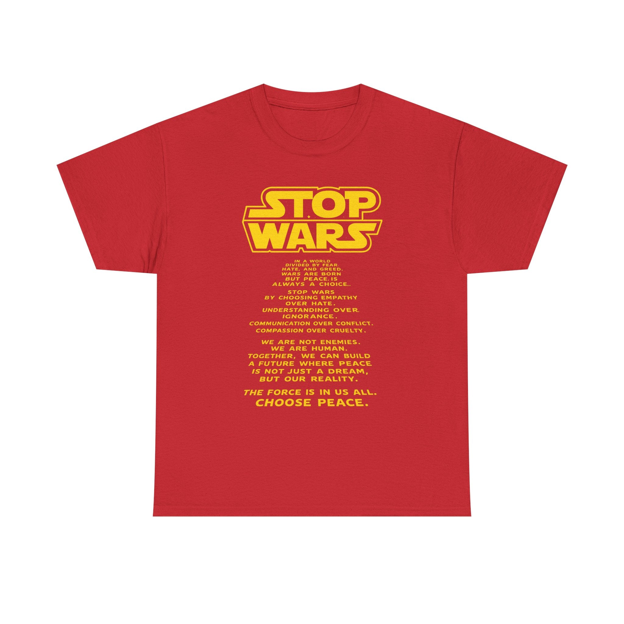Stop Wars Peace Tee