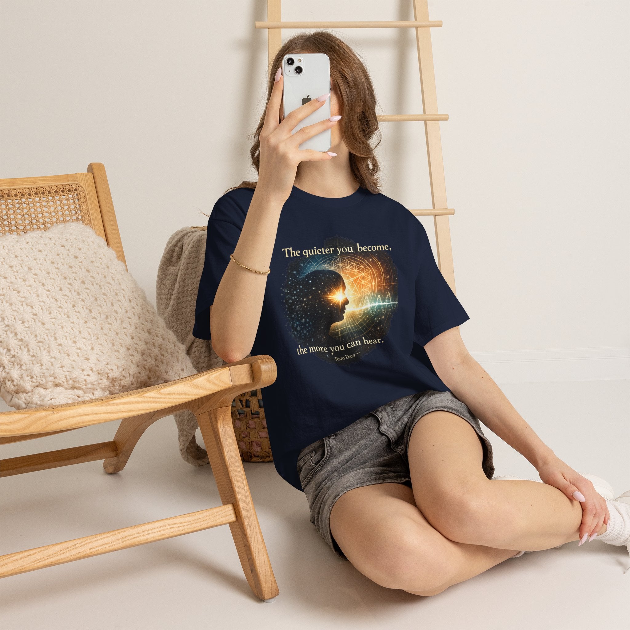 Ram Dass Timeless Quote Tee