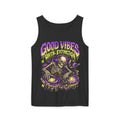 Good Vibes Until Extinction Tank Top | Cosmic Skeleton DJ Tank Top