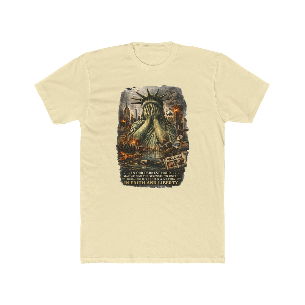 Statue of Liber-tee Cotton Crew Tee