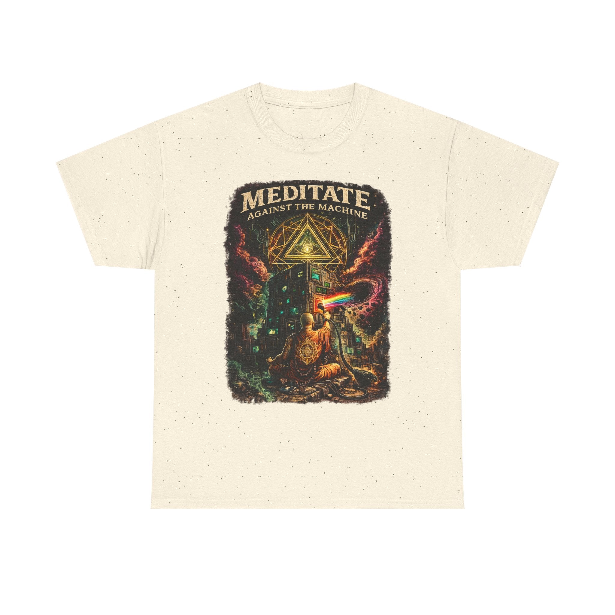 Meditate Against the Machine Tee