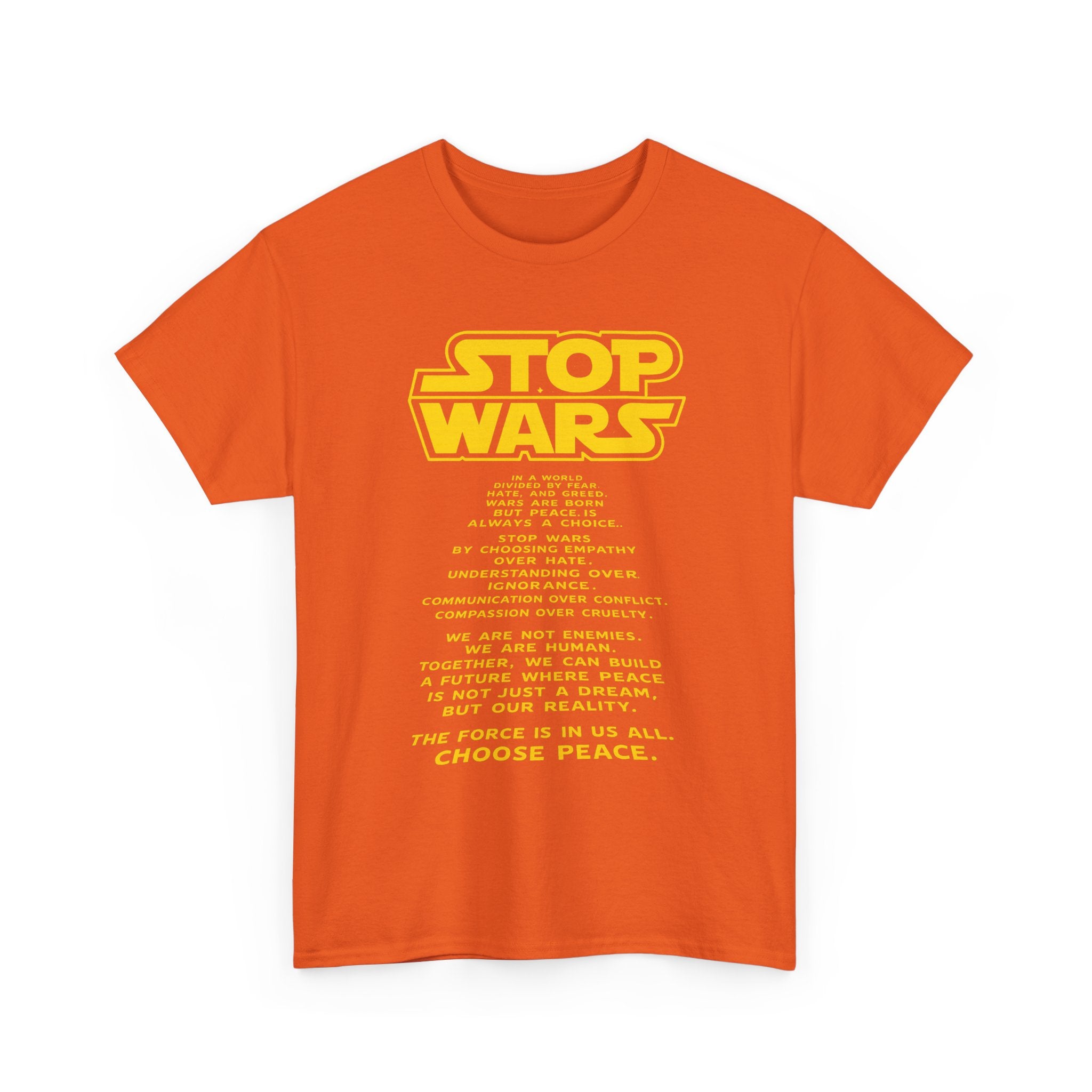 Stop Wars Peace Tee