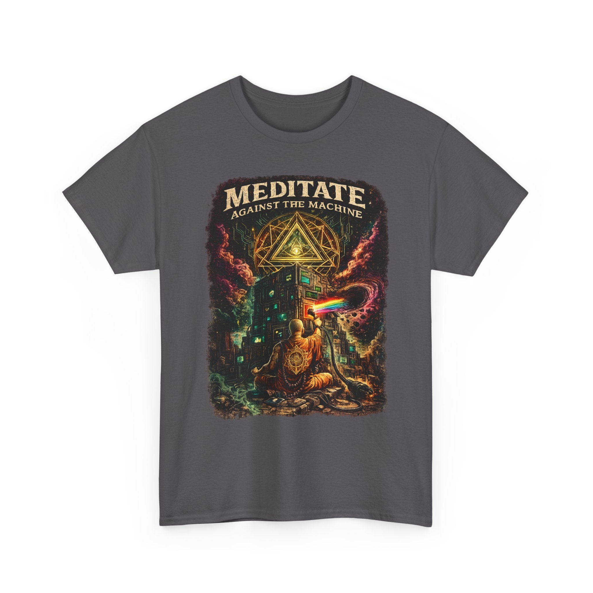 Meditate Against the Machine Tee