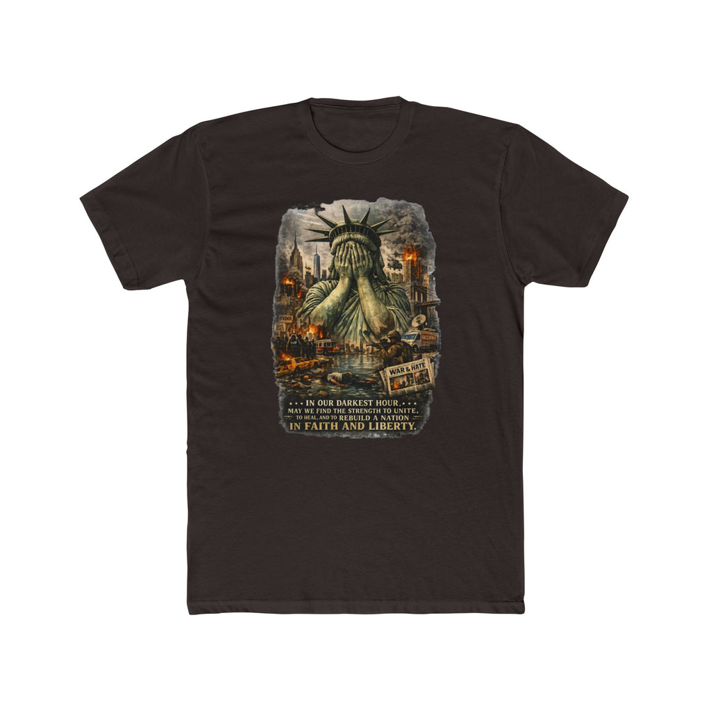 Statue of Liber-tee Cotton Crew Tee