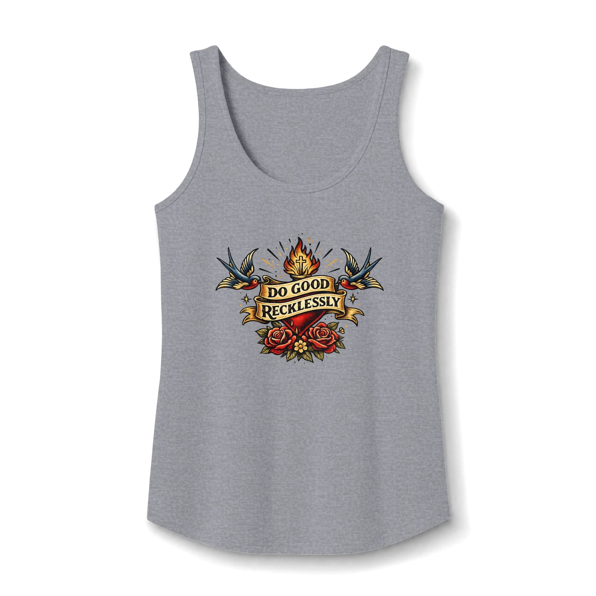 Do Good Recklessly Floral Tank Top